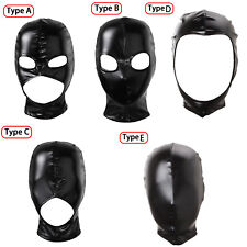 US Men Women Head Mask Sexy Toy 3 Hole Head Cover Open Mouth and Eye Face Masks
