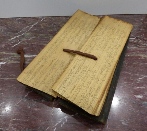 Livre prière birman - de,