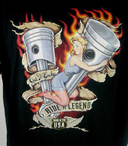 Shirt ride legend - t-shirt, pistons