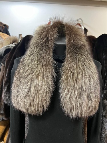 Silberfuchs fuchs fourrure col - fuchs,