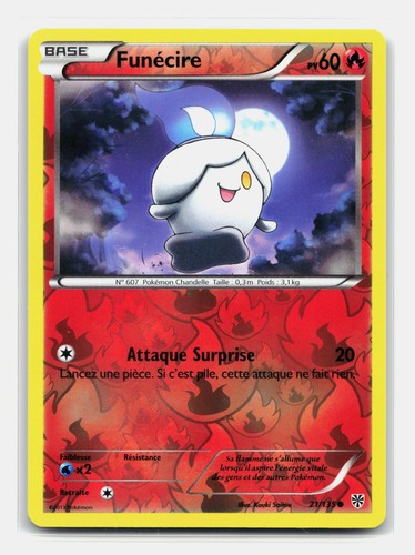Carte pokémon funécire - carte,