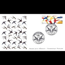 FDC LNF - Europa, oiseaux de