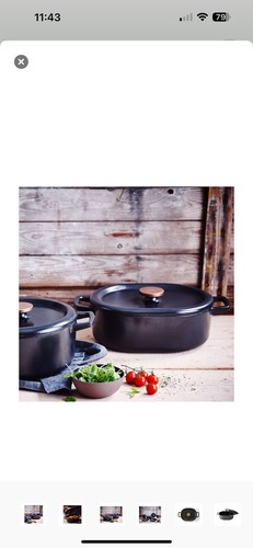 Beka cocotte fonte - cocotte, noir