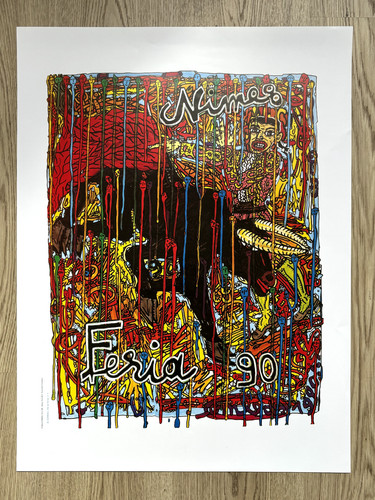 Feria nimes 1990 affiche - de,