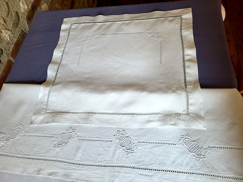 N06 ancienne parure lit de - ancienne,