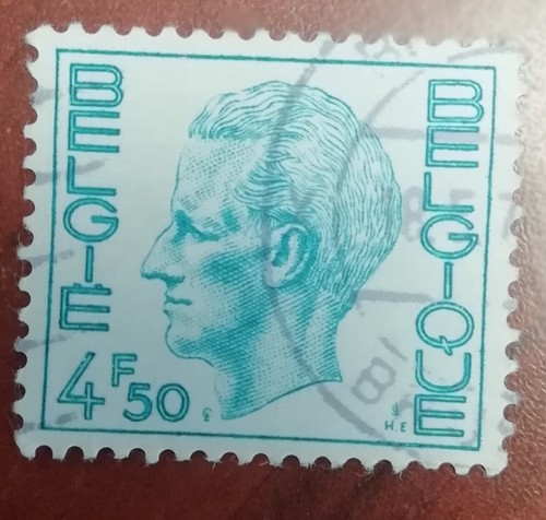 Timbre belgique anniversaire - belgique,