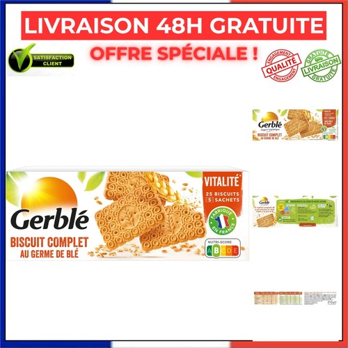 Biscuits complets gerblé - gerblé, au