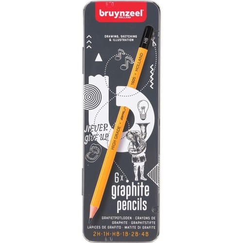 Boîte crayons graphite - 6,