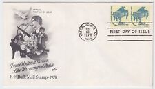 TurtlesTradingPost- Steinway Grand Piano- 1978 #1615c FDC Artcraft Cachet