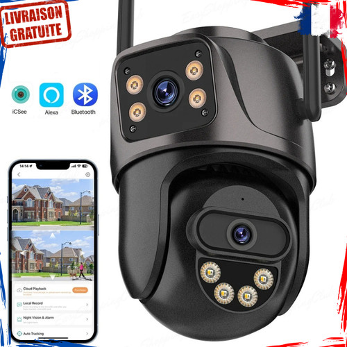 Double caméra surveillance - double,