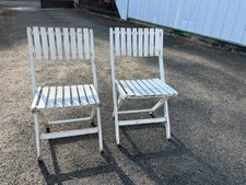 Paire de chaises vintage