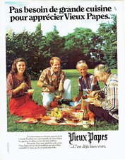 Advertising 018 1979 Wine Old Popes Picnic