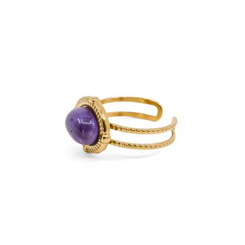 Bague dorée sahira - bague,