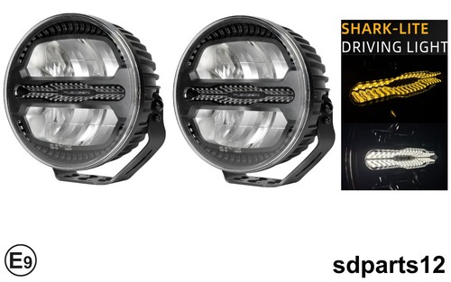 Phare travail led - de, 12-24v