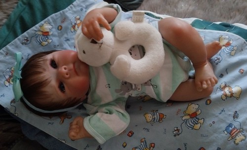 Bébé reborn eveillée ninon - eveillée,
