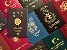 45 Countries Passport Movie Props Passport Notebook Student Imitation Travelling