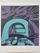 Gerhard WIND Signed lithograph, 1971 / Original print by Wind