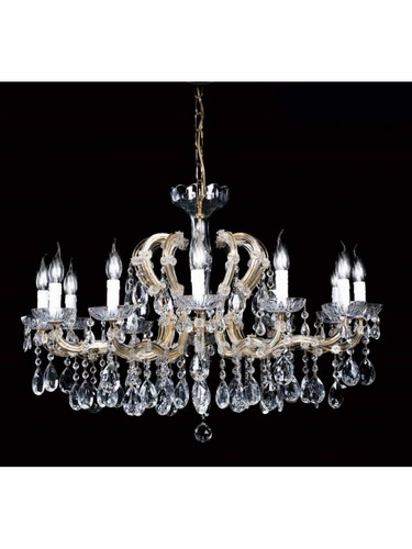 Lustre classique feuille - lustre,