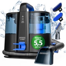 Shampouineuse 400W Aspirateur laveur Nettoyeur canapé tapis moquettes voiture