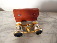 OLD Altex Paris Theatre Twin in Mother of Pearl and Metal with Protective Cover