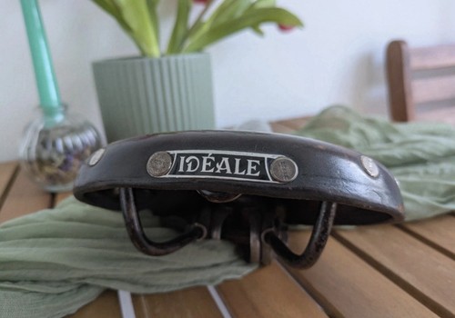 Selle vélo course vintage