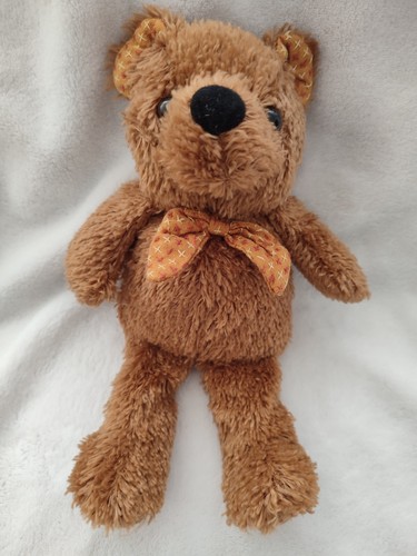Doudou peluche ours - peluche, marron