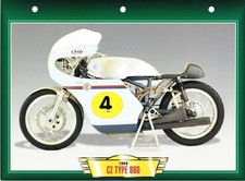 CARTE FICHE TECHNIQUE MOTO  /