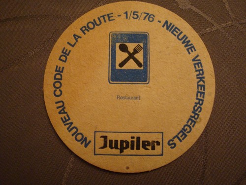 Sous bock biere - bock, jupiler