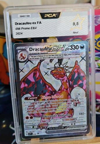 Carte pokémon gradé - carte,