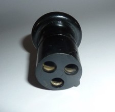 PRISE DE COURANT POUR PROJECTEUR 8 / SUPER 8 /  16 MM 3 BROCHES FEMELLES.