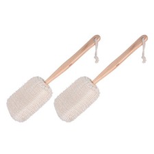 2 Pcs Long Handle Body Brush for Brosse De Dos Arrière Pour Corps