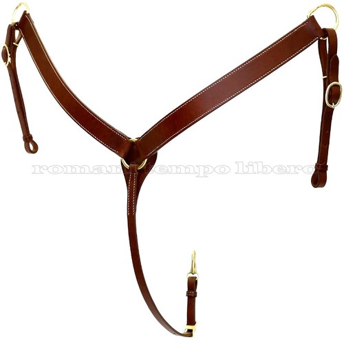 Porte poitrail western cuir - western,