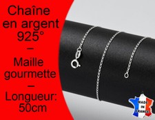 Chaîne en argent 925°