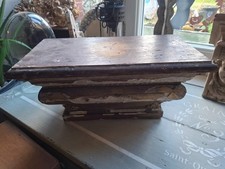 Console murale en bois / stuc