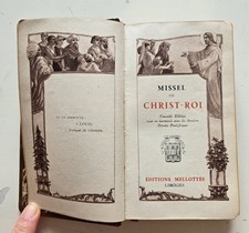 Ancien Missel de Christ-Roi