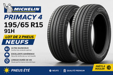 LOT 2 PNEUS MICHELIN PRIMACY 4