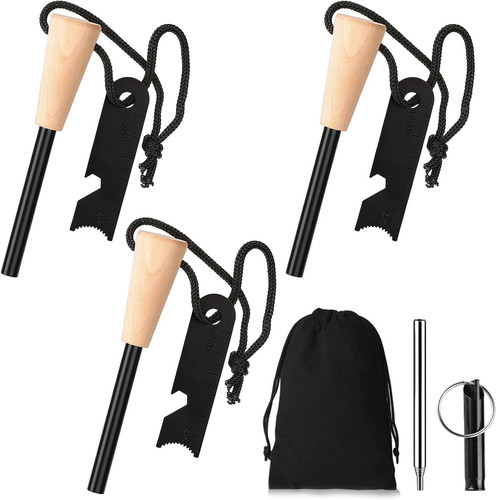 Pierre feu 3pcs allume - pierre,