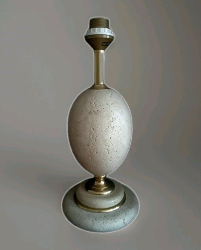 Magnifique lampe travertin - lampe,
