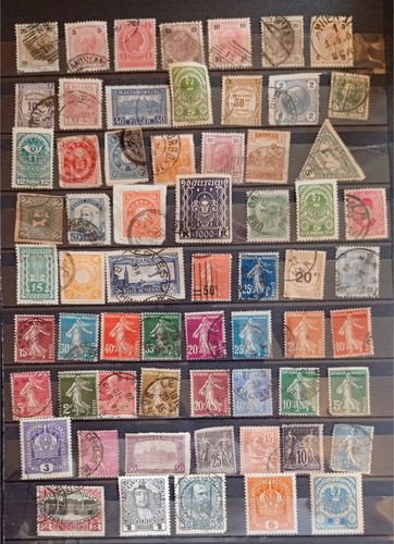 Lot vieux timbres avant - , 1930