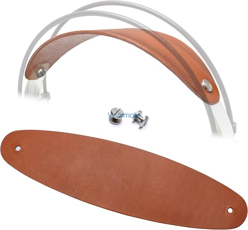 Genuine leather headband strap - headband,