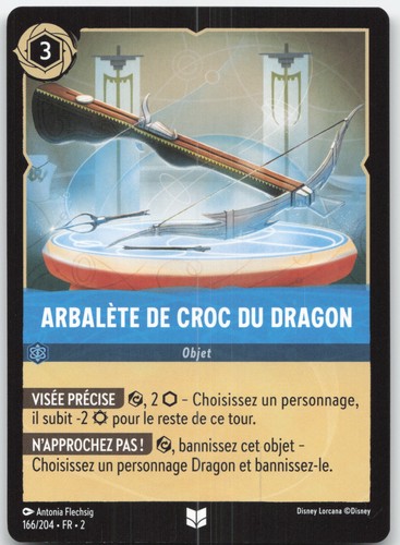 Carte lorcana arbalète - lorcana, de