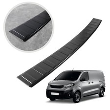 pour PEUGEOT EXPERT 2016-2022 VAN PROTECTION DE PARE-CHOCS ARRIÈRE MAT
