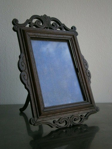 Cadre photo ancien bois - ancien, de