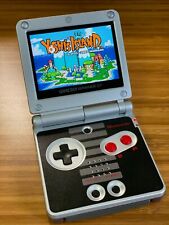 Nintendo Game Boy Advance SP System GBA SP IPS LCD Backlight Bright NES