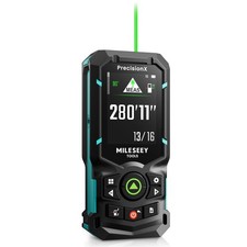 S50 Green-Beam Laser Distance Measure - 400ft Laser Measure, P2P, Side-Laser ...
