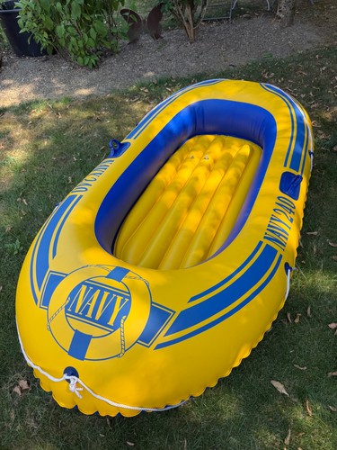Grand bateau pneumatique navy - ,