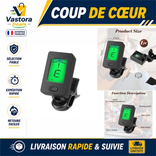 Aomig accordeur clipser - à,