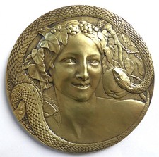 MEDAILLON ART DECO. EVE. OPUS