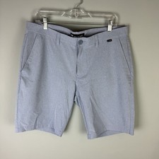 Travis Mathew Beck Golf Shorts Men's Size 34 Blue Style # 1MM208