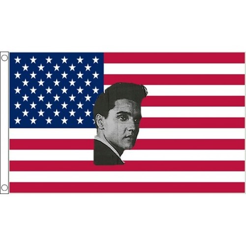 Drapeau usa elvis presley - usa,
